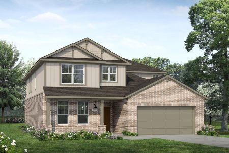 New construction Single-Family house Oaks 3007, 1229 Terrace View Drive, Georgetown, TX 78628 - photo