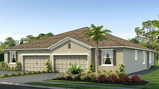 New construction Single-Family house 3413 Shady Sunrise Loop, Plant City, FL 33565 - photo 0 0