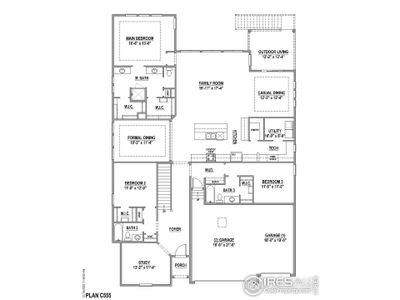 New construction Single-Family house 1822 Crisp Air Dr, Windsor, CO 80550 Plan C555- photo