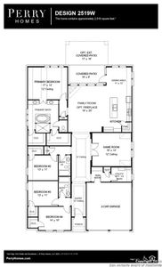 New construction Single-Family house 1847 Weinnacht, New Braunfels, TX 78132 Design 2519W- photo
