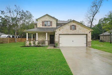 New construction Single-Family house 9519 Sweet Tea Lane, Needville, TX 77461 - photo 0