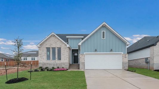 New construction Single-Family house 313 Lone Cedar Rd, Marble Falls, TX 78654 Elgin- photo 0