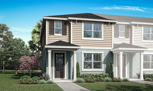 New construction Townhouse house 4124 Sadler Road, Apopka, FL 32712 - photo 0