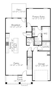 New construction Single-Family house Azalea, 27 Comfort Court, Fuquay Varina, NC 27526 - photo