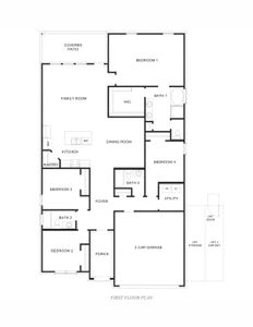 New construction Single-Family house 322 Springfield Terrace Drive, Conroe, TX 77304 Plan 2039- photo 18 18