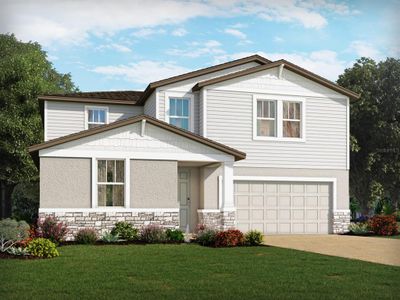 New construction Single-Family house 2958 Sunstar Drive Drive, Saint Cloud, FL 34772 Primrose- photo 0