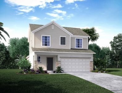New construction Single-Family house The Lexington, 9405 Serapis Way, Port St. Lucie, FL 34987 - photo