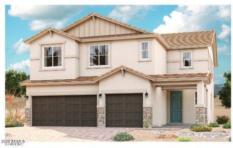 New construction Single-Family house 21373 N Elba Road, Maricopa, AZ 85138 Yorktown- photo 0 0