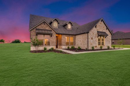 New construction Single-Family house 151 Big Bend Trail, Valley View, TX 76272 Aster- photo 2 2