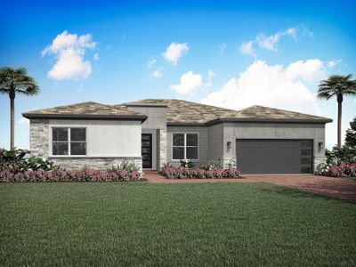 New construction Single-Family house 14140 Sw Delilah Way, Port St. Lucie, FL 34987 Omni- photo 0