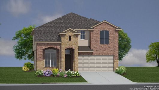 New construction Single-Family house 551 Town Creek Way, Cibolo, TX 78108 - photo 47 47