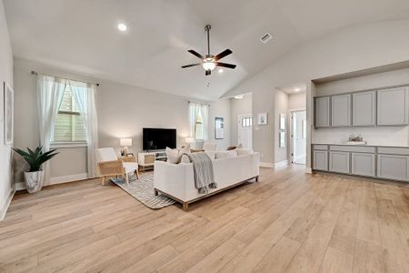 New construction Single-Family house 209 Pinnacle Ln, Niederwald, TX 78640 THE MUELLER A- photo