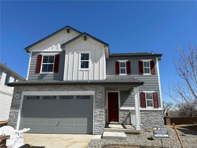 New construction Single-Family house 3813 Candlewood Drive, Johnstown, CO 80534 Coral II- photo