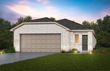 New construction Single-Family house 14523 Cedar Ledge Lane, Conroe, TX 77302 Afton- photo 0