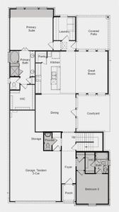 New construction Single-Family house 2002 Sadtler Ridge Circle, La Porte, TX 77571 Cabernet- photo 2 2