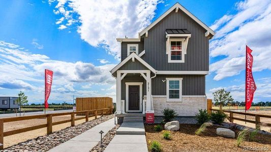 New construction Single-Family house 2121 Barnwood Drive, Brighton, CO 80601 Aurora- photo 0