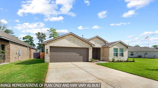 New construction Single-Family house 12846 Water Dive Court, Willis, TX 77318 Plan X40D- photo