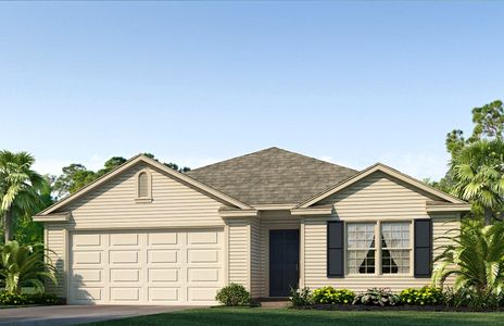 New construction Single-Family house 1377 Nw 142Nd Terrace, Newberry, FL 32669 Cali- photo 0