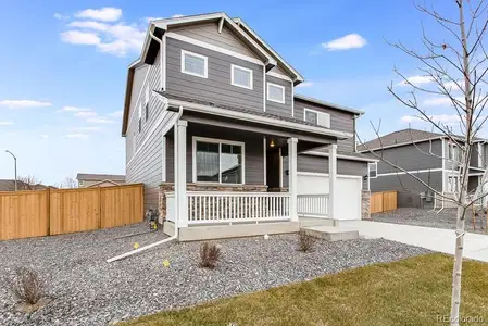 New construction Single-Family house 15939 Spruce Court, Thornton, CO 80602 HENNESSY- photo