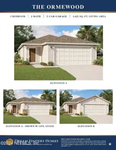New construction Single-Family house 35 Posadas Lane, Saint Augustine, FL 32095 Ormewood- photo 1 1