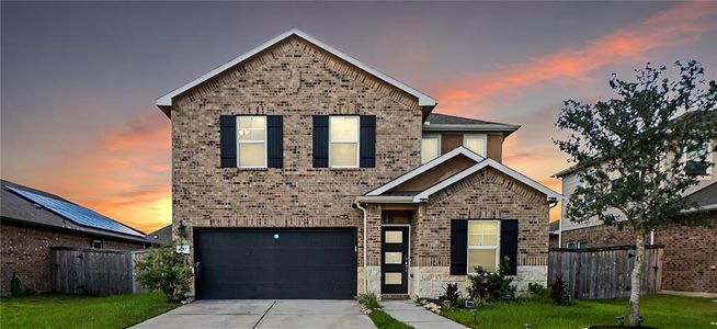 New construction Single-Family house 2517 Indigo Harvest Trail, Pearland, TX 77089 The Winedale (880)- photo 0 0