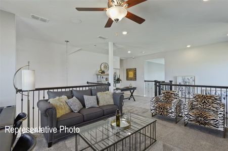 New construction Single-Family house 1236 Rosebay Drive, Fort Worth, TX 76247 Premier Series - Hickory- photo 14 14