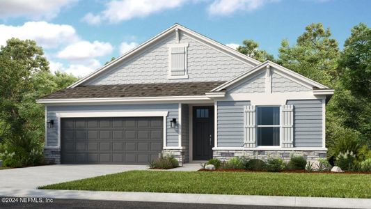 New construction Single-Family house 57 Oconee Drive, Palm Coast, FL 32137 Havana- photo 0 0