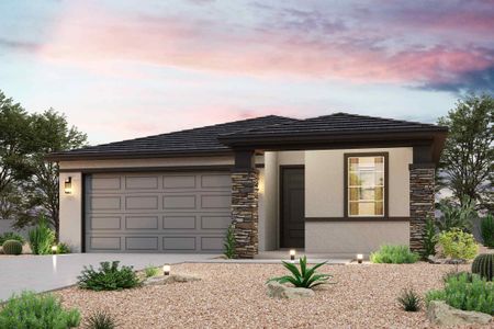 New construction Single-Family house 35230 W Mallorca Ave, Maricopa, AZ 85138 Plan 1- photo 0