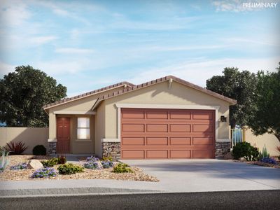 New construction Single-Family house 3175 E Lilly Jane Way, San Tan Valley, AZ 85143 Ezra- photo 2 2