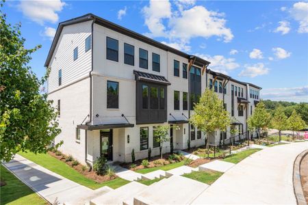 New construction Townhouse house 44 Peeples Drive, Lawrenceville, GA 30046 Auburn- photo 1 1