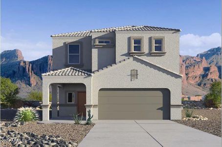 New construction Single-Family house 5239 E Umber Road, San Tan Valley, AZ 85143 - photo 0