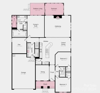 Structural options added include: extended walk in shower in primary bath, sunroom, fireplace, loft with attic suite and game room.