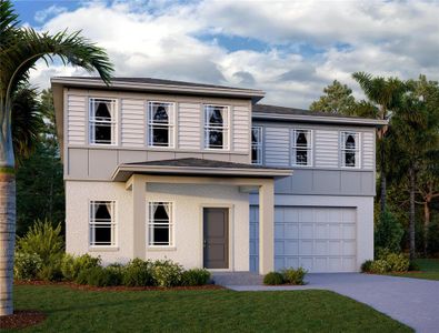 New construction Single-Family house 2240 Gold Summit Drive, Minneola, FL 34715 Griffin Homeplan- photo 0
