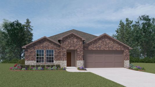 New construction Single-Family house X40e Elgin, E Palamino Drive, Leonard, TX 75452 - photo