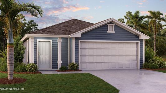 New construction Single-Family house 12471 Rubber Fig Terrace, Jacksonville, FL 32218 - photo 0 0
