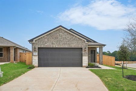 New construction Single-Family house 15459 Dapple Bluff Lane, Conroe, TX 77302 The Glacier (N304)- photo 0