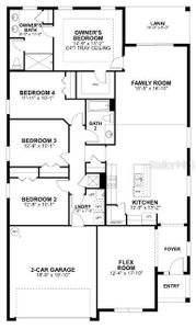 New construction Single-Family house 2595 Great Heron Avenue, Saint Cloud, FL 34771 Capistrano II- photo 3 3