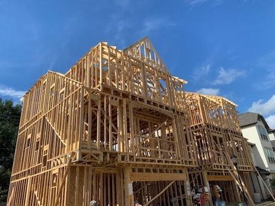 New construction Single-Family house 10629 Drive Centre Forest, Houston, TX 77043 Venice II- photo