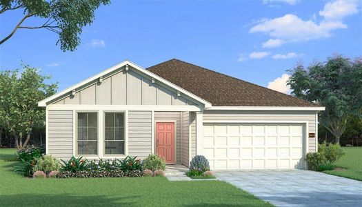 New construction Single-Family house 4035 Colony River Rock, Pinehurst, TX 77362 Elderberry J- photo 14 14