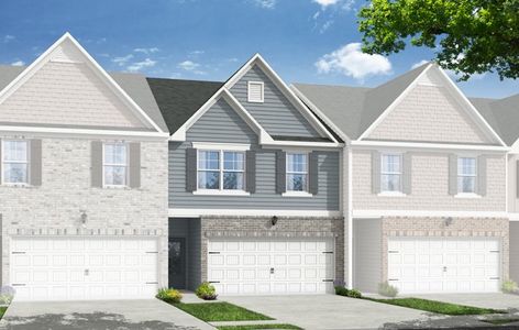 New construction Townhouse house 2951 Lake Harbin Road, Rex, GA 30260 - photo 0