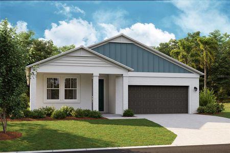 New construction Single-Family house 14481 Meadowbird Avenue, Riverview, FL 33579 Mariposa- photo 0