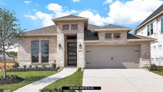 New construction Single-Family house 10727 Novy Grove Drive, Missouri City, TX 77459 Design 2267W- photo 0