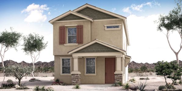 New construction Single-Family house 1252 W Sparrow Dr., Queen Creek, AZ 85140 Townlet (Interior)- photo 3 3