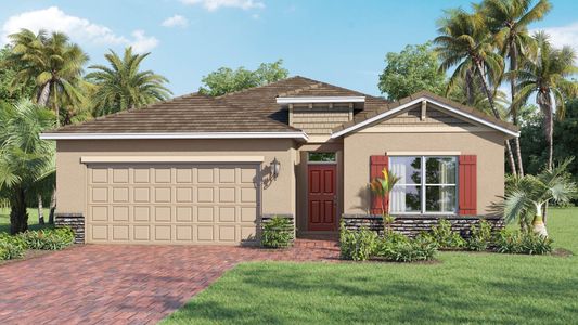 New construction Single-Family house 1586 Criswell Lane Se, Palm Bay, FL 32909 Delray- photo 0