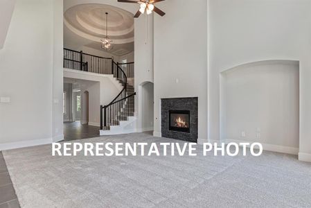 New construction Single-Family house 125 Old Eagle Rd, Georgetown, TX 78633 The Carter IX- photo 8 8