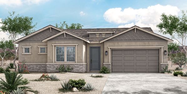 New construction Single-Family house 761 W Superstition Dr, Queen Creek, AZ 85140 Goldfinch- photo 2 2
