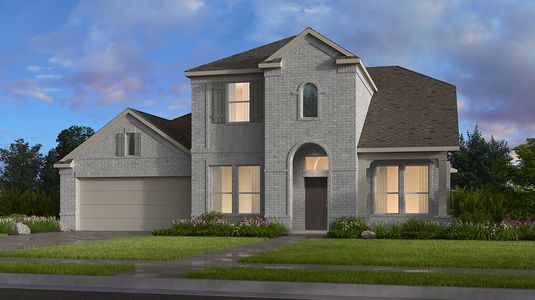New construction Single-Family house 1413 Caylea Bluff Lane, Georgetown, TX 78628 Amber- photo 4 4