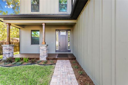 Covered front porch