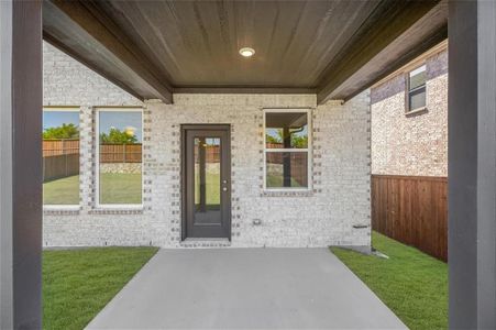 New construction Single-Family house 1673 Gracehill Way, Forney, TX 75126 Cates Homeplan- photo 24 24
