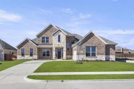 New construction Single-Family house 1416 Kendal Drive, DeSoto, TX 75115 Chalet- photo 1 1